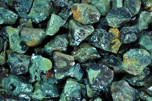 Crocodile jasper rough - crocodile,