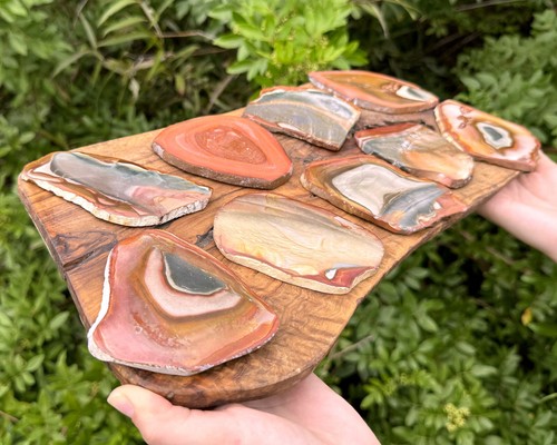 Large polychrome jasper - large, slab